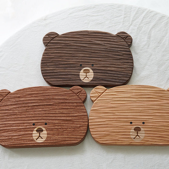 Bearly Cute Wooden Serving Board
