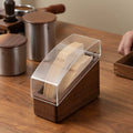 Dustaway Walnut V60 Coffee Filter Paper Holder