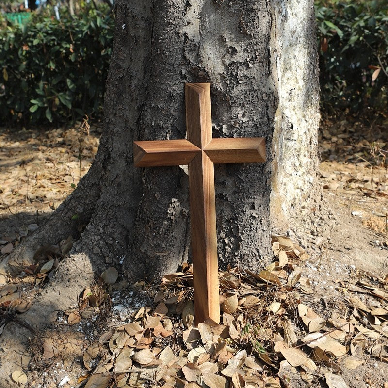 Amen Solid Wood Cross