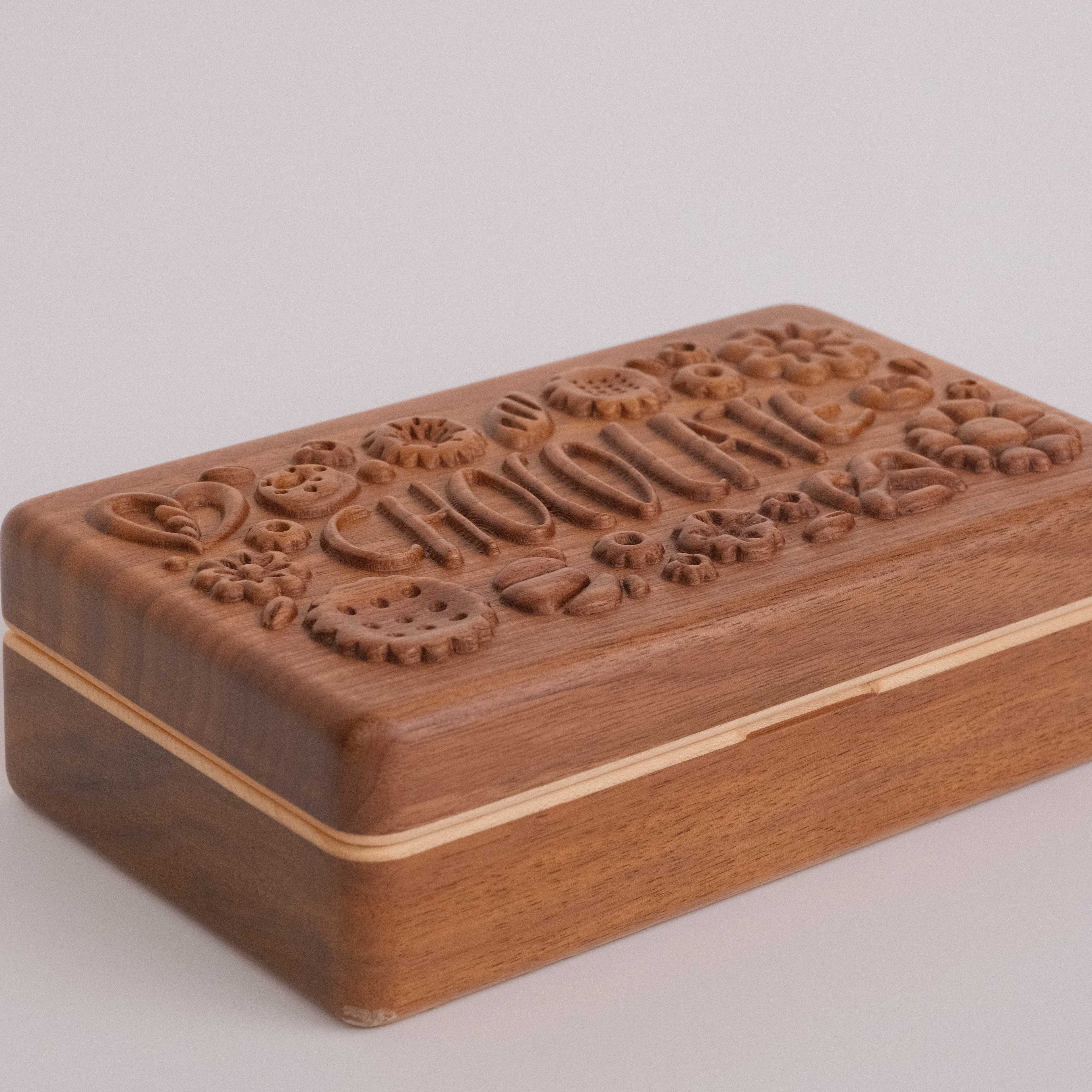 Choco Black Walnut Jewelry Box