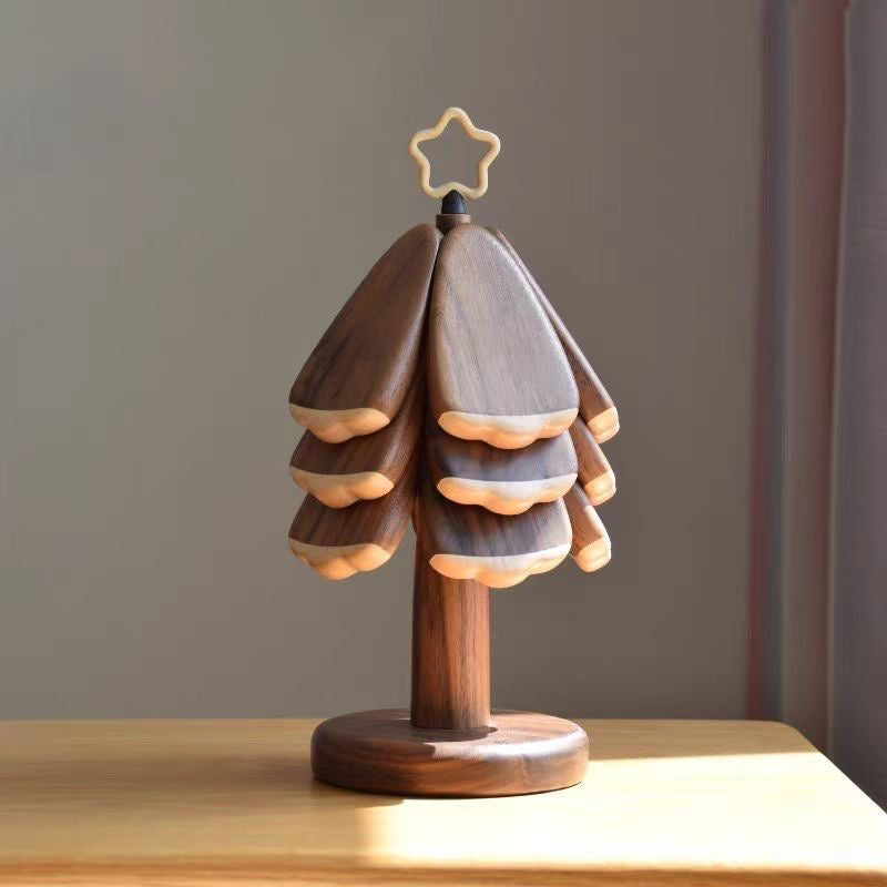 Christmas Tree Walnut Coaster & Trivet