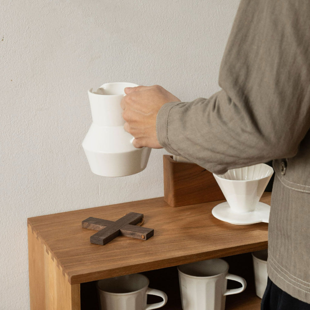 Cross Solid Wood Heat-Resistant Trivet