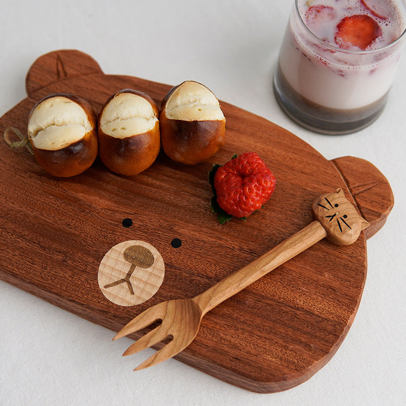 Bearly Cute Wooden Serving Board