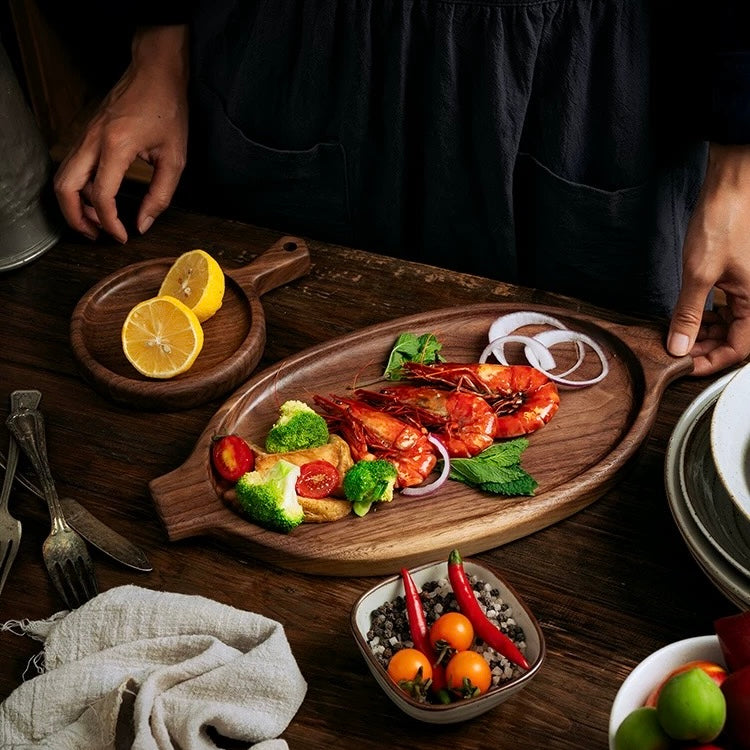 Handy Walnut Serving Board