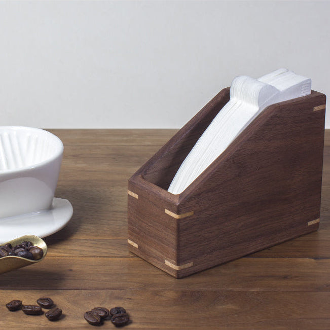 KAVÉ Walnut V60 Coffee Filter Paper Holder