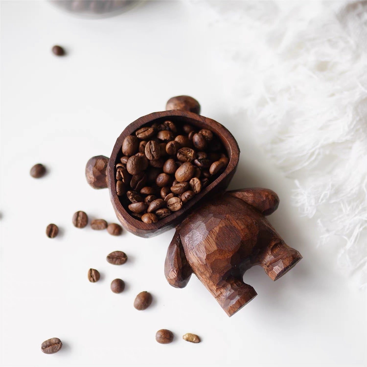 CoffeeGrain Walnut Handcrafted Coffee Scoop