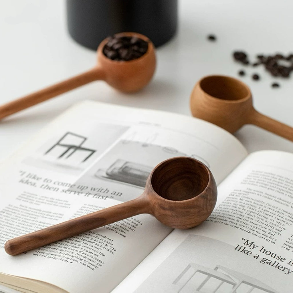 CoffeeGrain Walnut Handcrafted Coffee Scoop