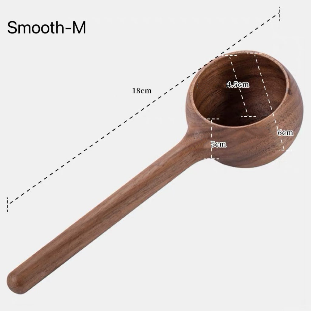 CoffeeGrain Walnut Handcrafted Coffee Scoop