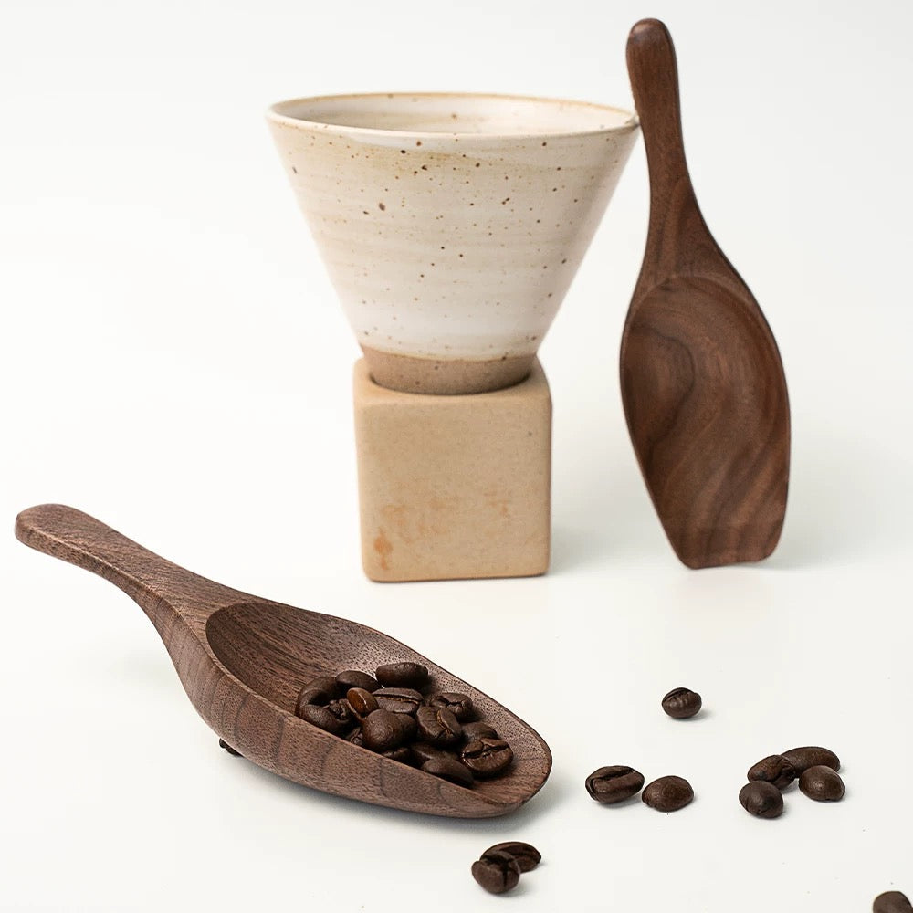 CoffeeGrain Walnut Handcrafted Coffee Scoop