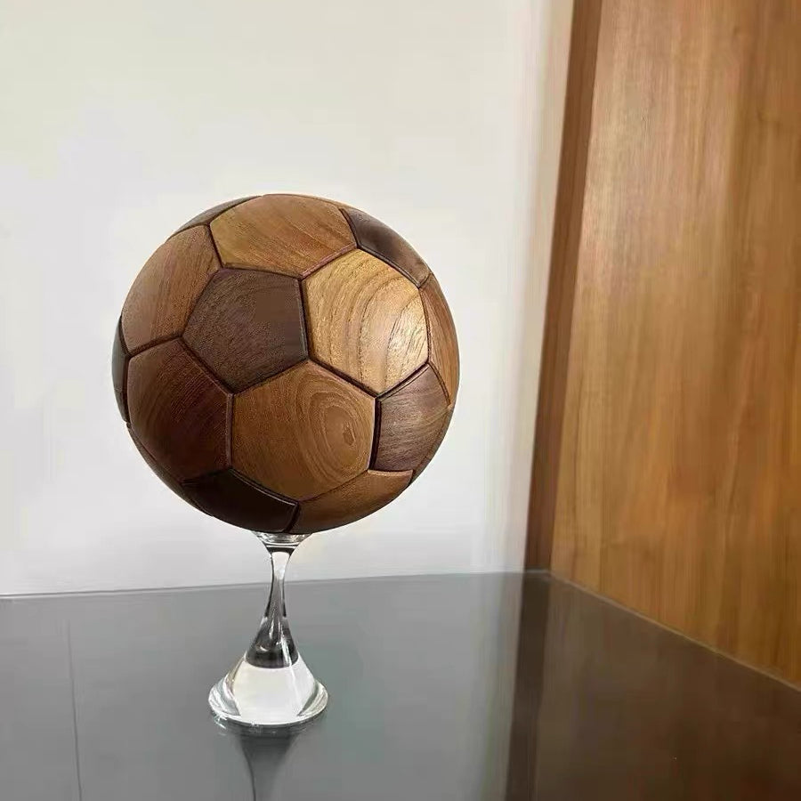Luban 3D Wooden Soccer Puzzle