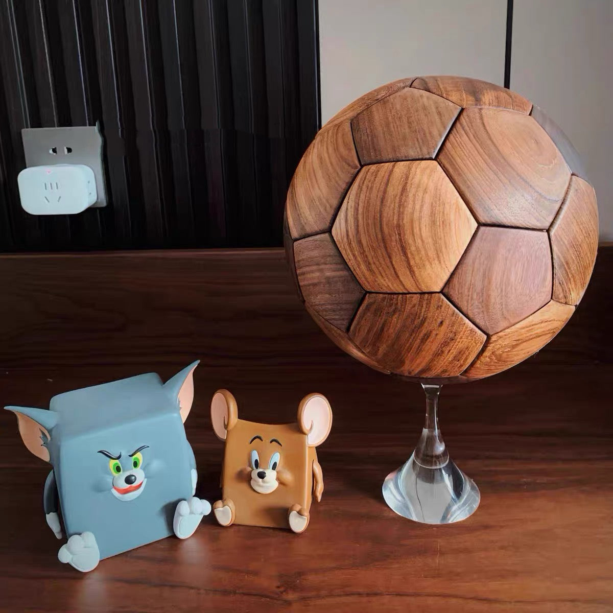 Luban 3D Wooden Soccer Puzzle