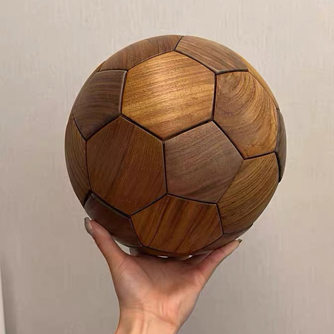 Luban 3D Wooden Soccer Puzzle