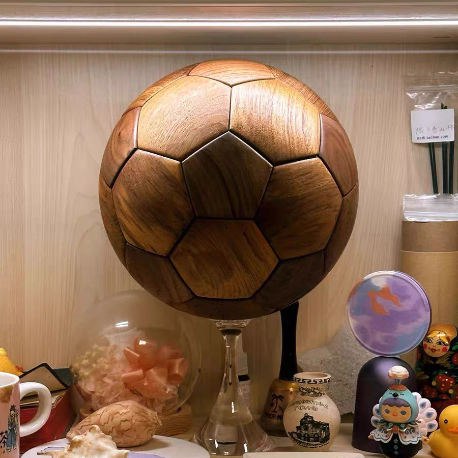 Luban 3D Wooden Soccer Puzzle