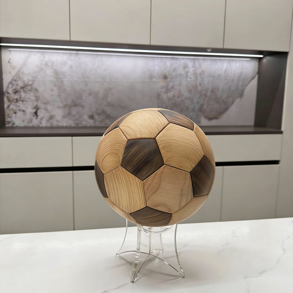 Luban 3D Wooden Soccer Puzzle