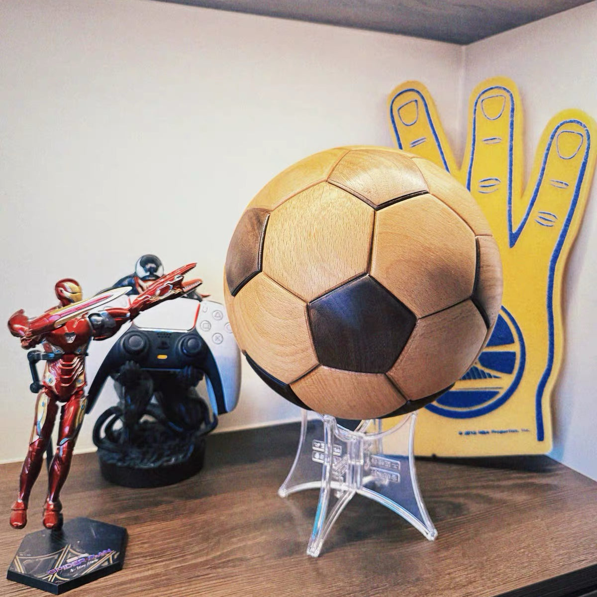 Luban 3D Wooden Soccer Puzzle
