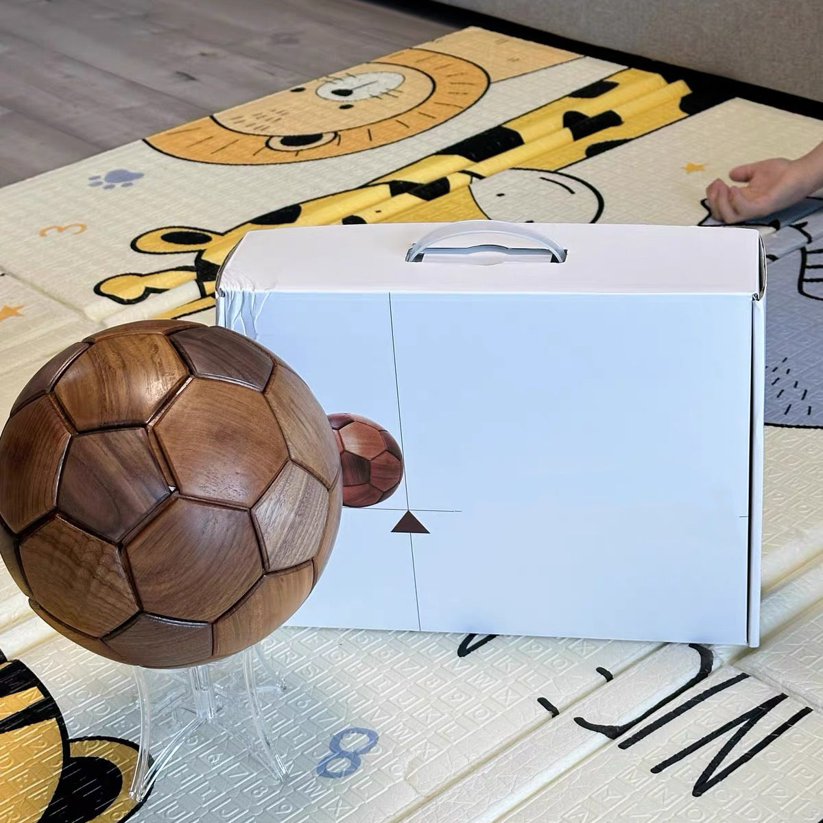 Luban 3D Wooden Soccer Puzzle