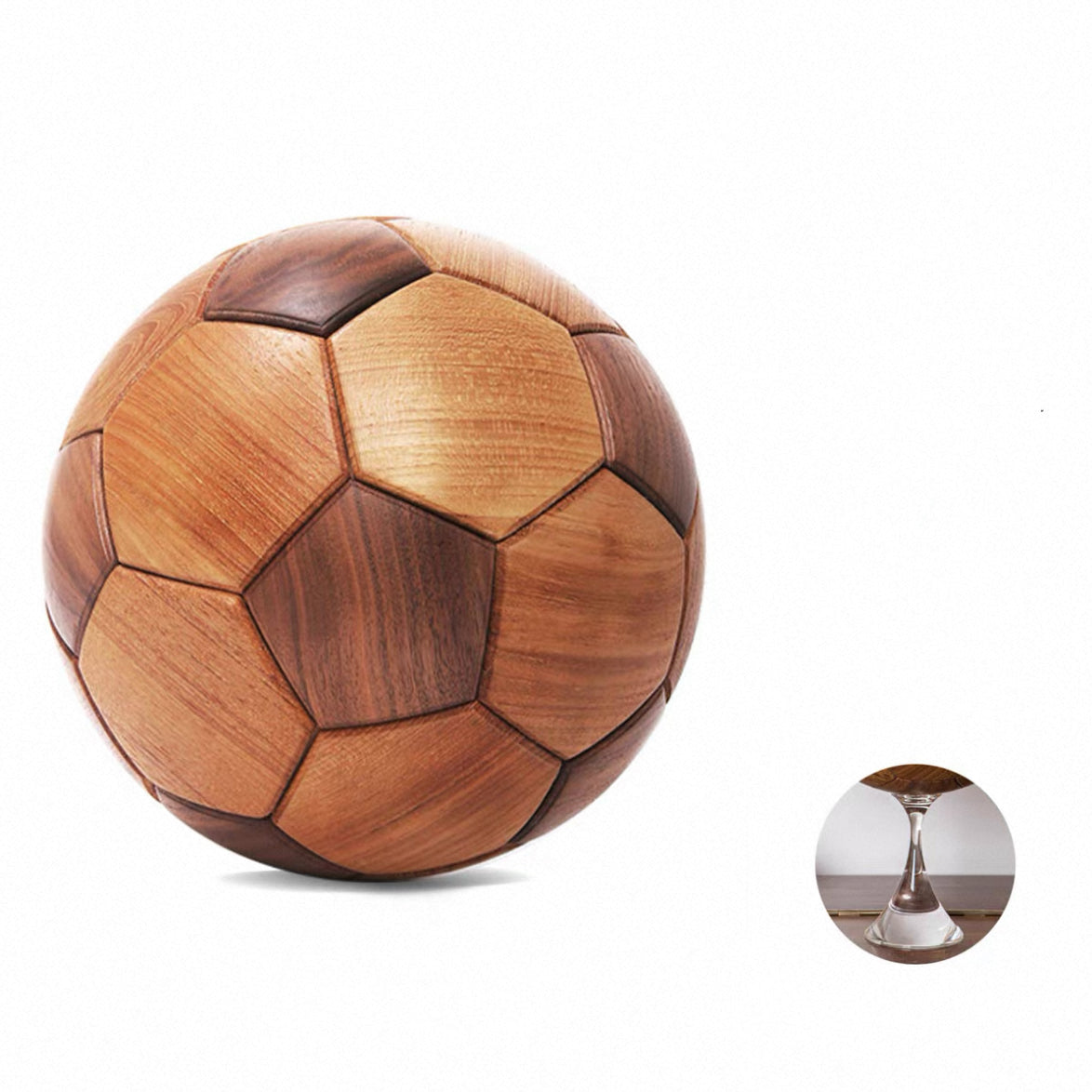 Luban 3D Wooden Soccer Puzzle