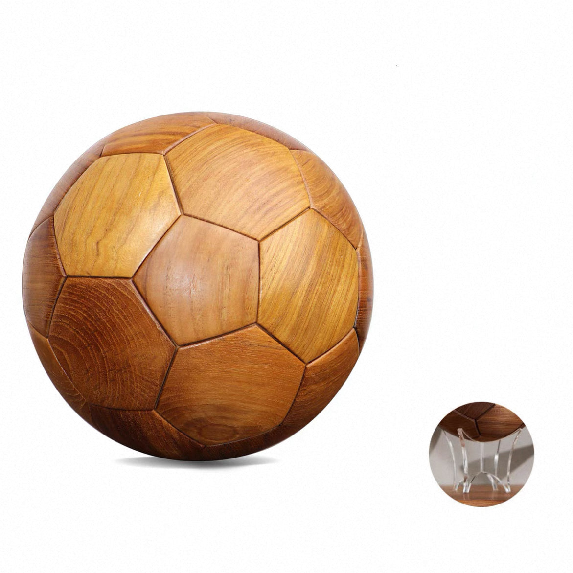 Luban 3D Wooden Soccer Puzzle