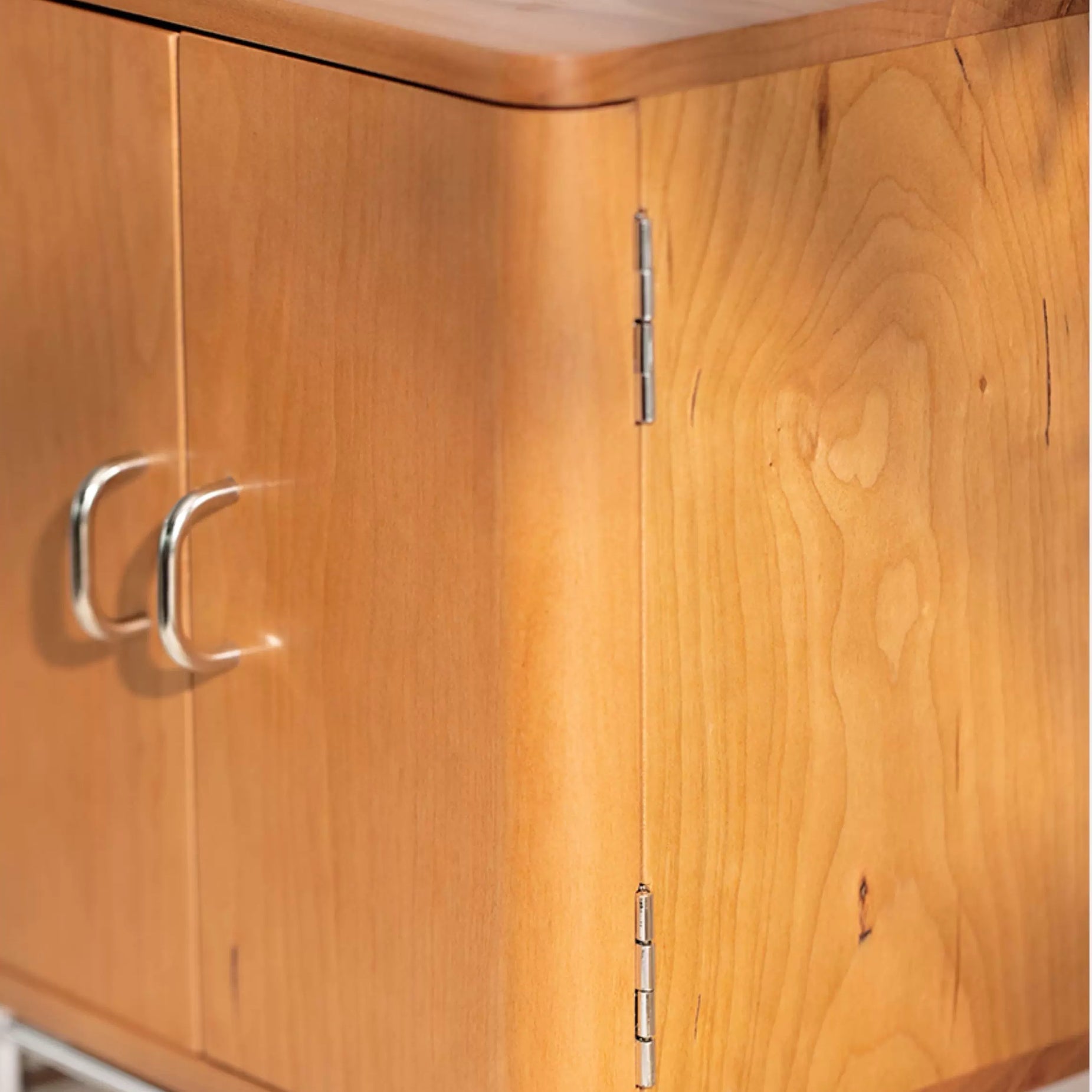 Lunor Solid Wood Jewelry Organizer Cabinet with 5 Drawers