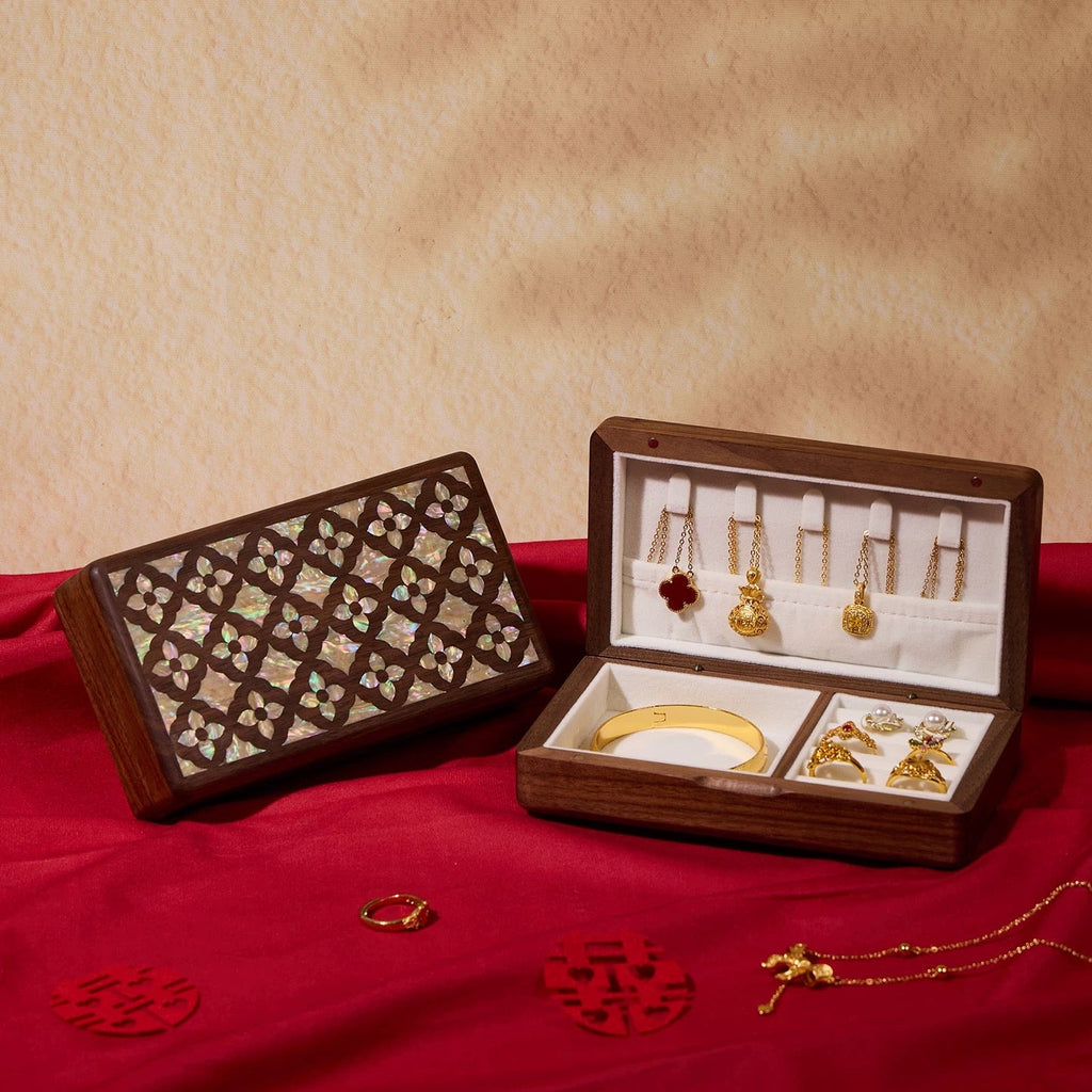 Lumen Mother-of-Pearl Inlaid Jewelry Box