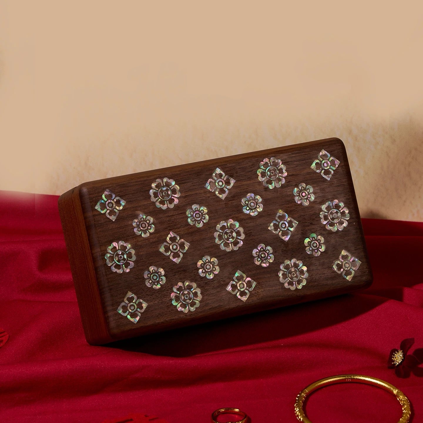 Lumen Mother-of-Pearl Inlaid Jewelry Box