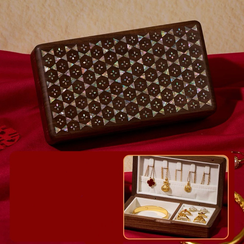 Lumen Mother-of-Pearl Inlaid Jewelry Box