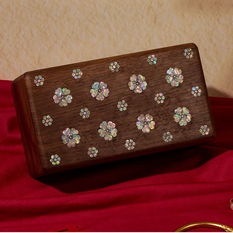 Vela Mother-of-Pearl Inlaid Jewelry Box
