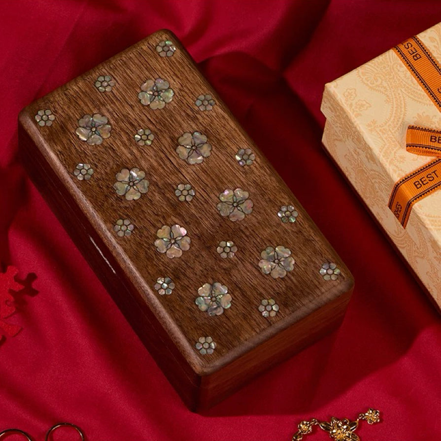 Vela Mother-of-Pearl Inlaid Jewelry Box