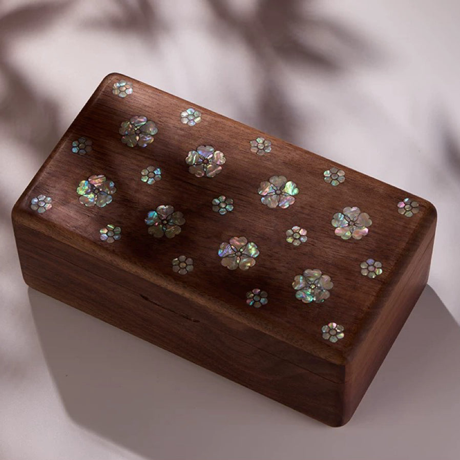 Vela Mother-of-Pearl Inlaid Jewelry Box