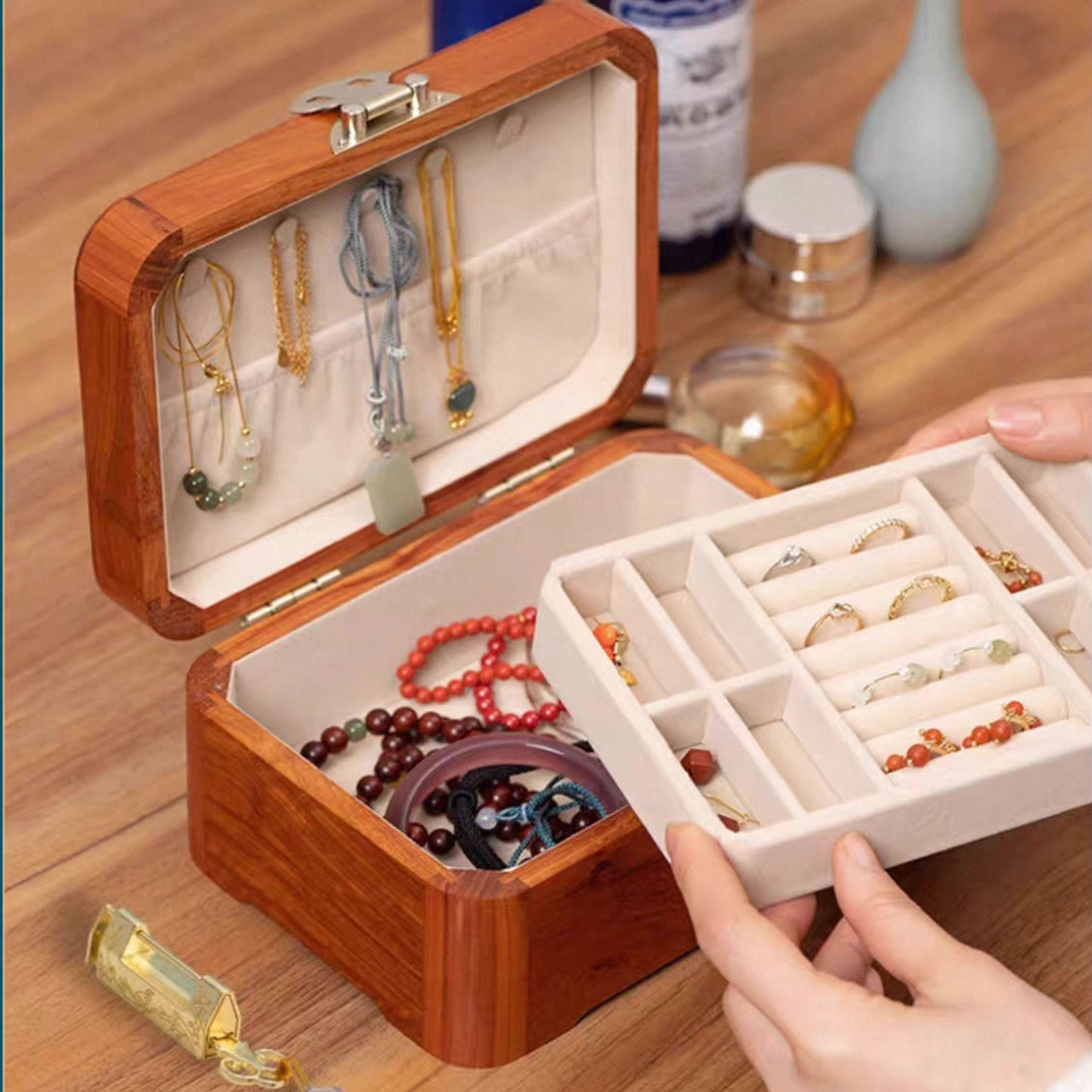 Astra Rosewood Jewelry Box