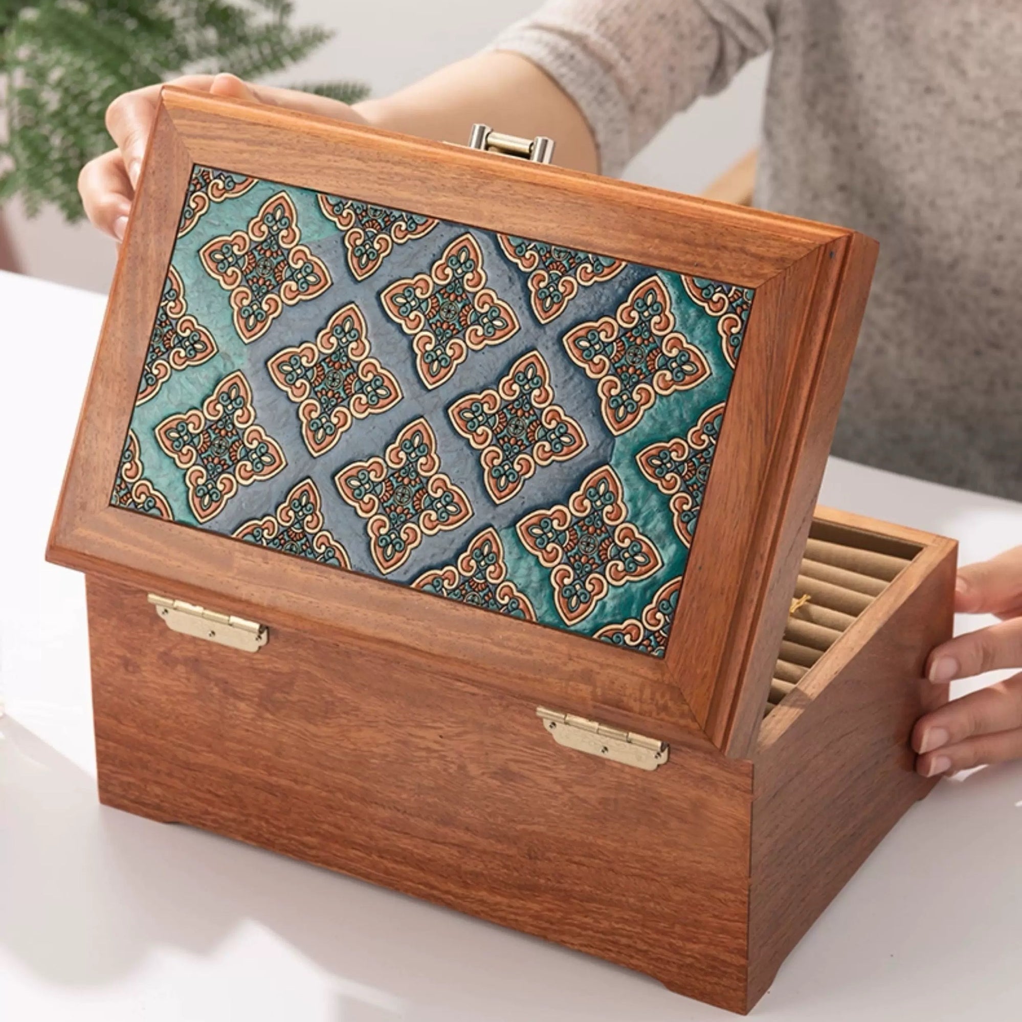 Astra Rosewood Jewelry Box