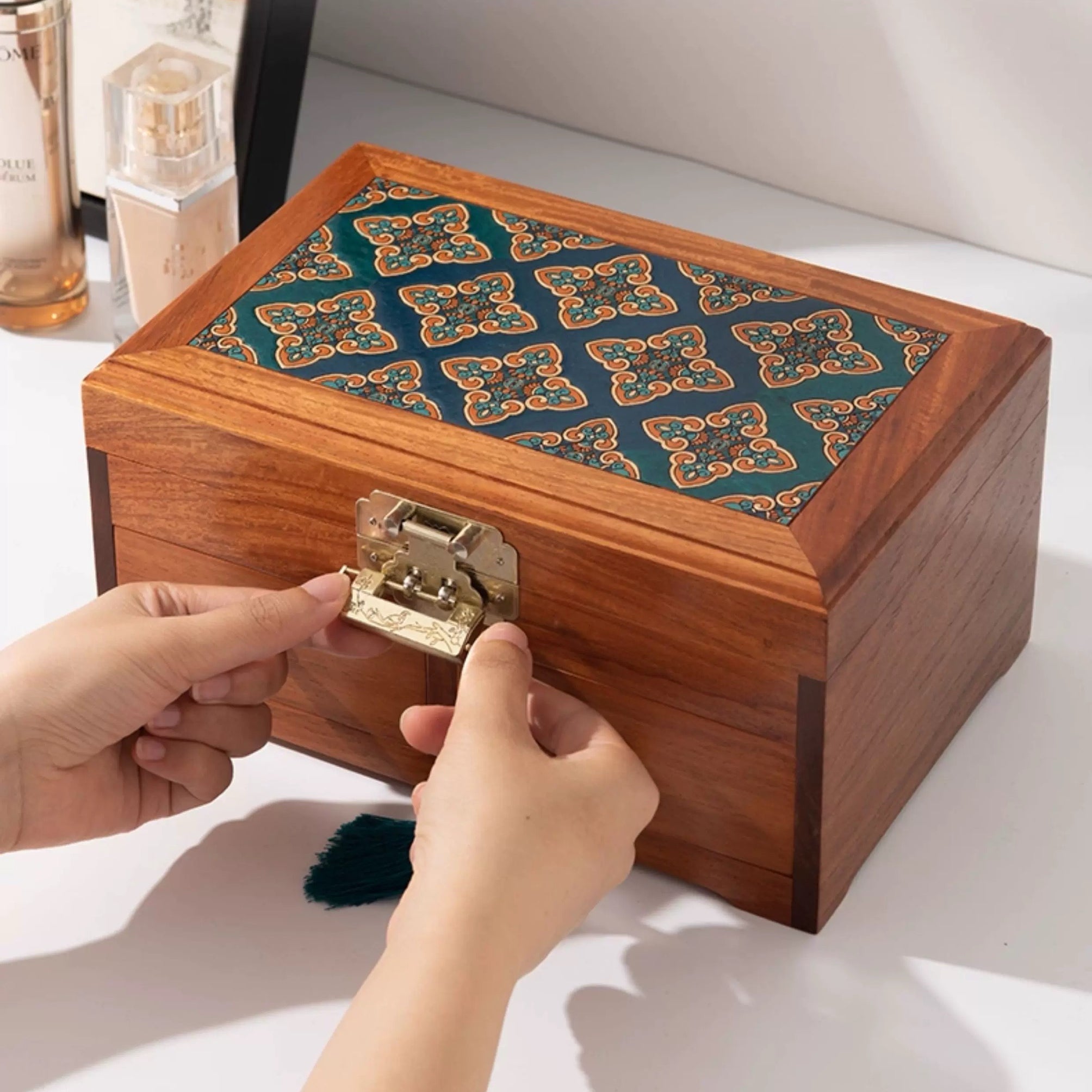 Astra Rosewood Jewelry Box