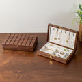 Lunara Chocolate Black Walnut Jewelry Box