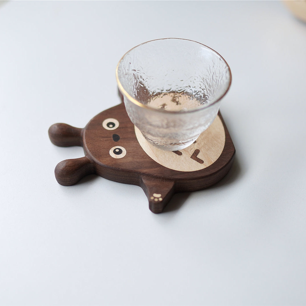 Toto Walnut Coaster