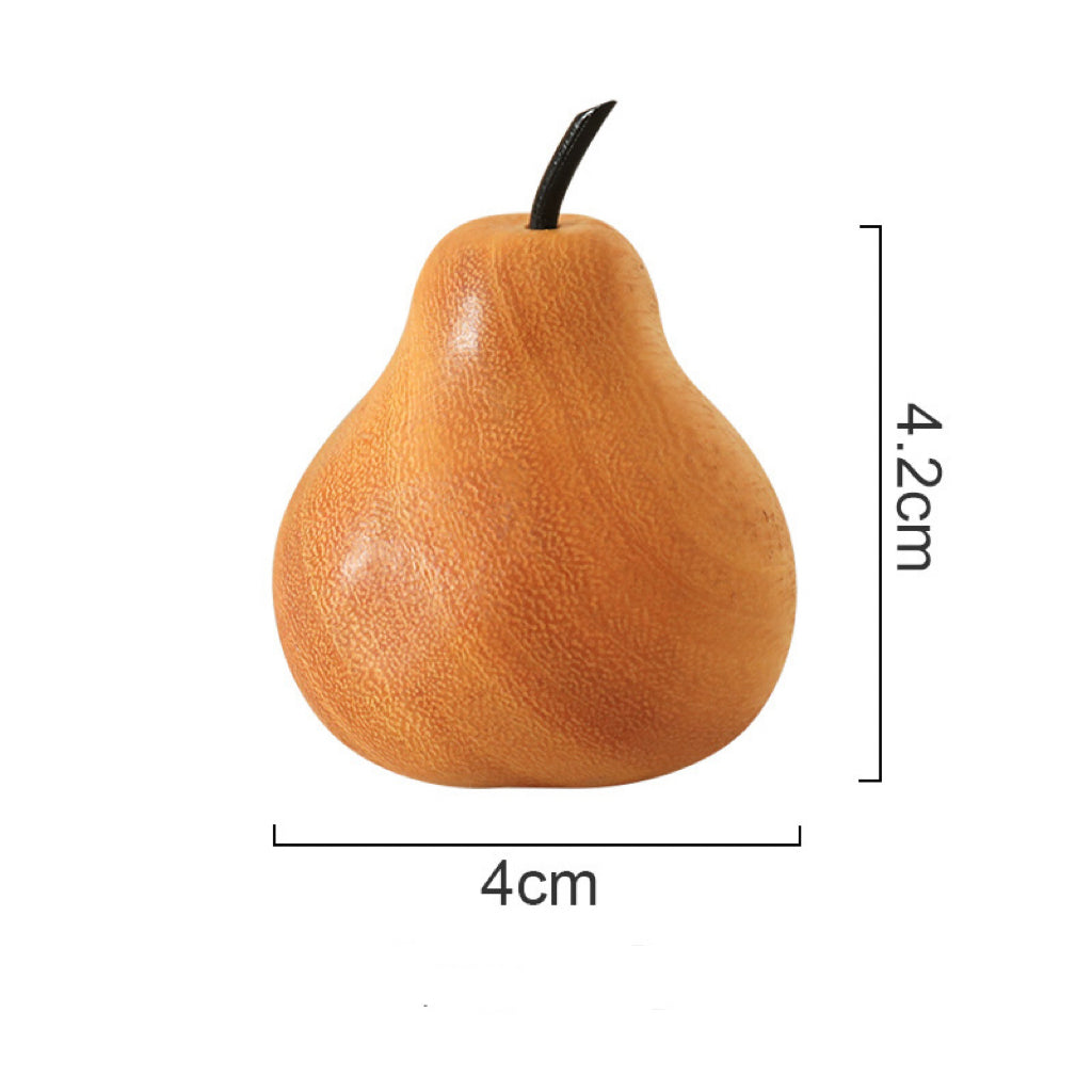 Juicy Wooden Fruit Ornament