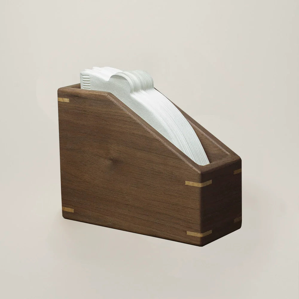 KAVÉ Walnut V60 Coffee Filter Paper Holder