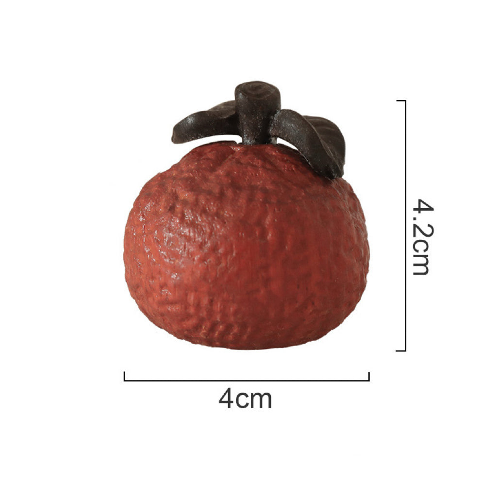 Juicy Wooden Fruit Ornament