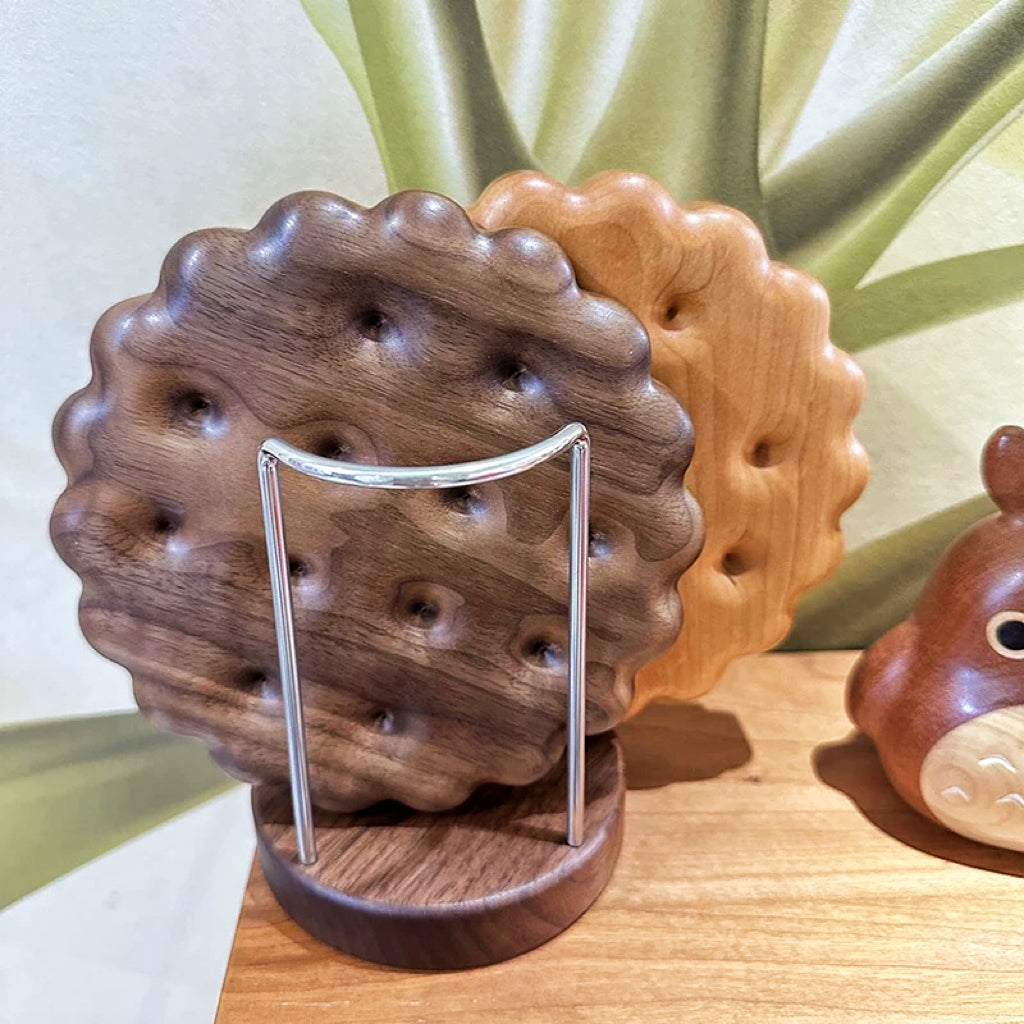 Cookie Solid Wood Trivet (Round)