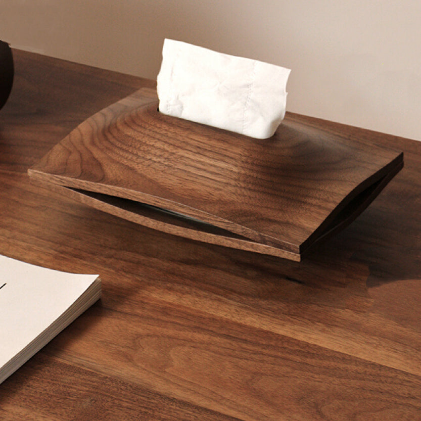 NatureLine Walnut Tissue Box