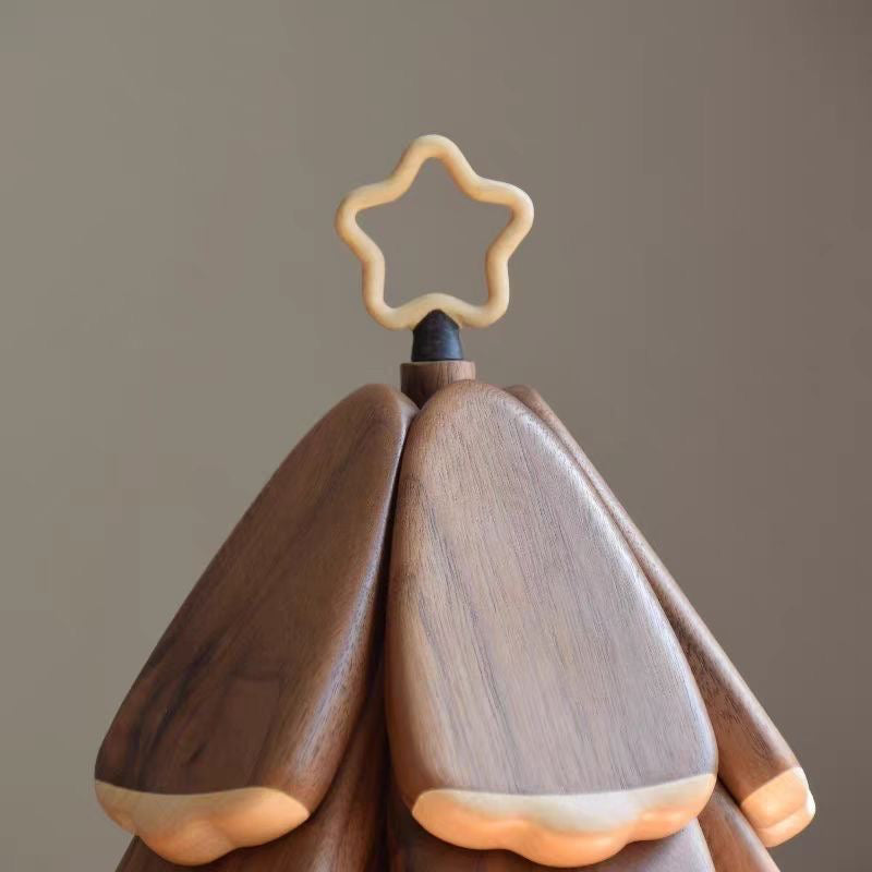 Christmas Tree Walnut Coaster & Trivet
