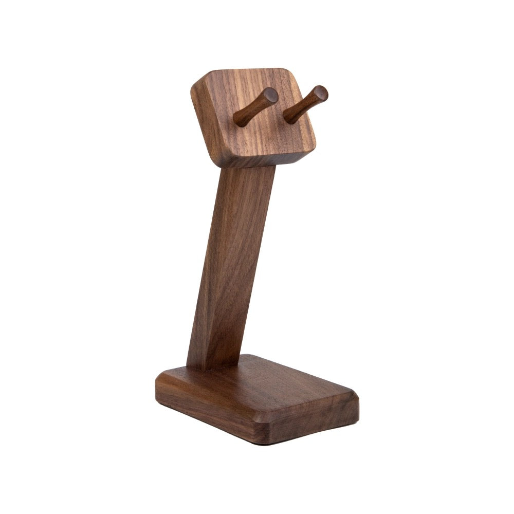 Gason Solid Walnut Coffee Portafilter Stand