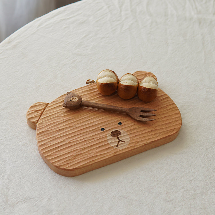 Bearly Cute Wooden Serving Board