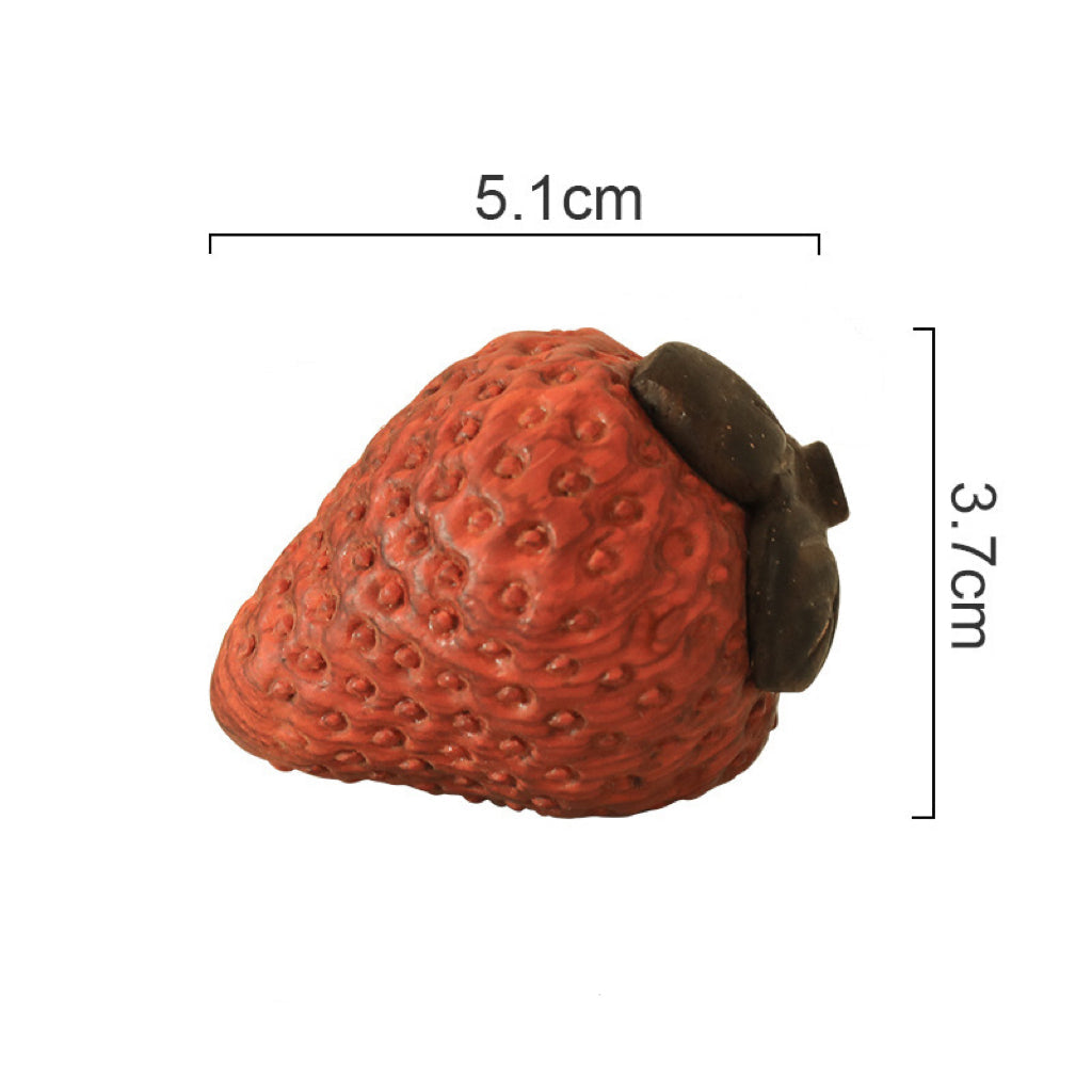 Juicy Wooden Fruit Ornament