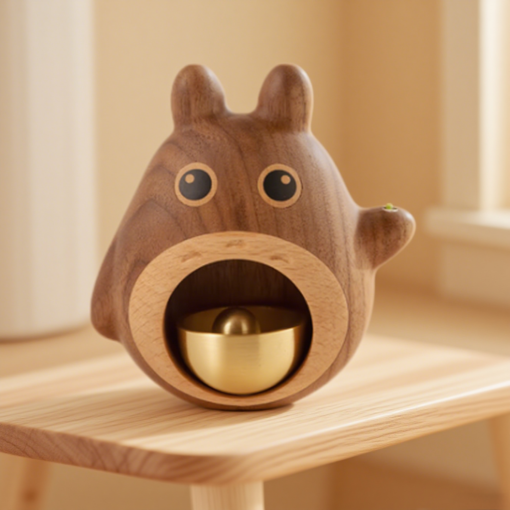 ToTo Walnut Fridge Magnetic Doorbell