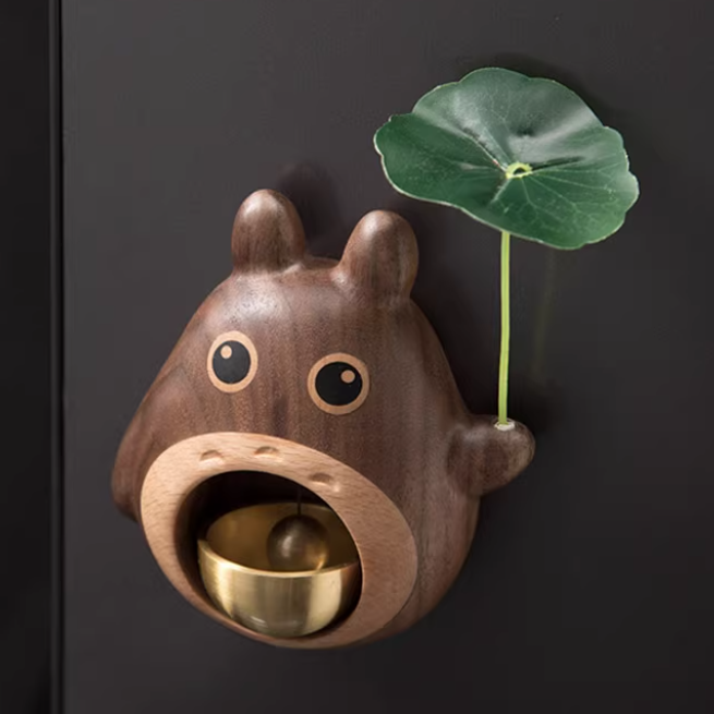 ToTo Walnut Fridge Magnetic Doorbell