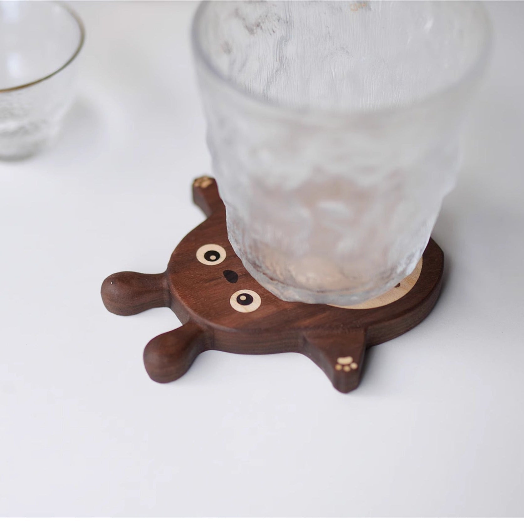 Toto Walnut Coaster