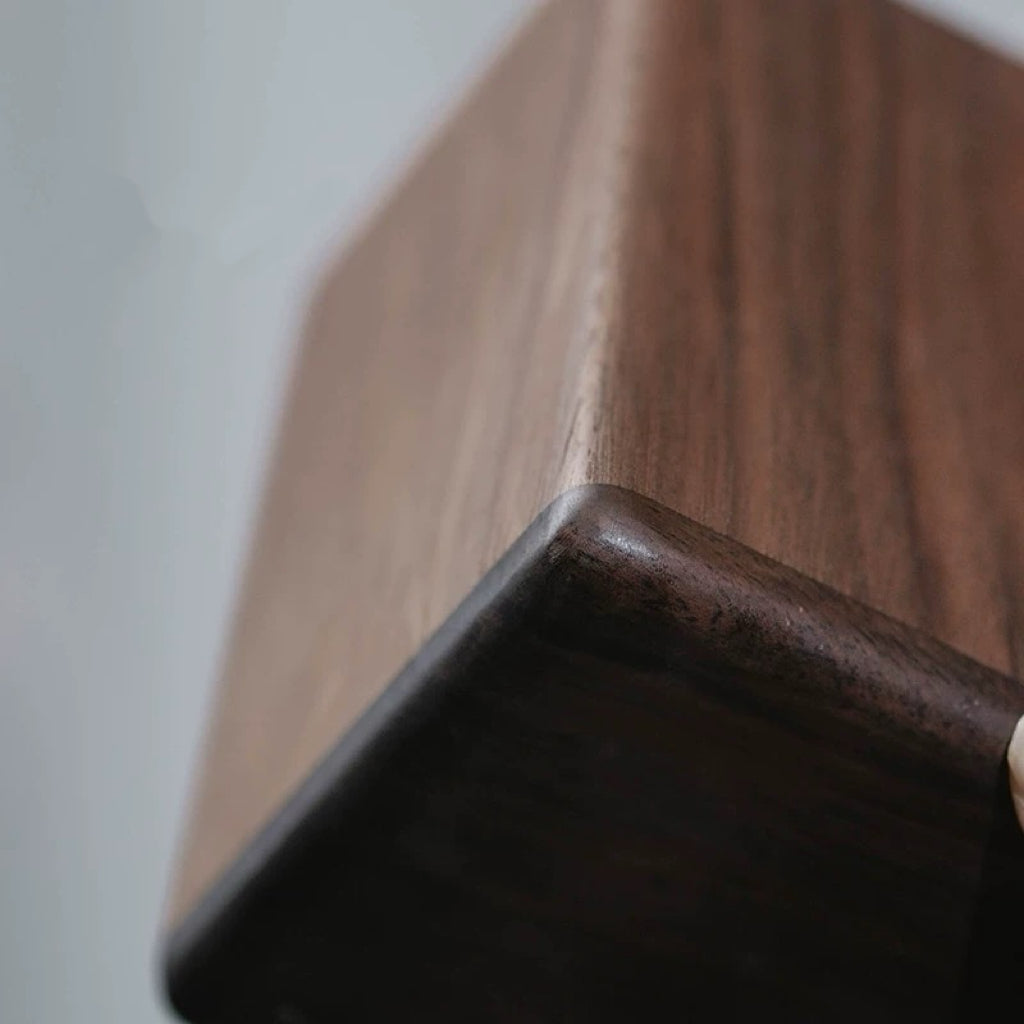 BrewTidy Walnut Coffee Stick Storage Box