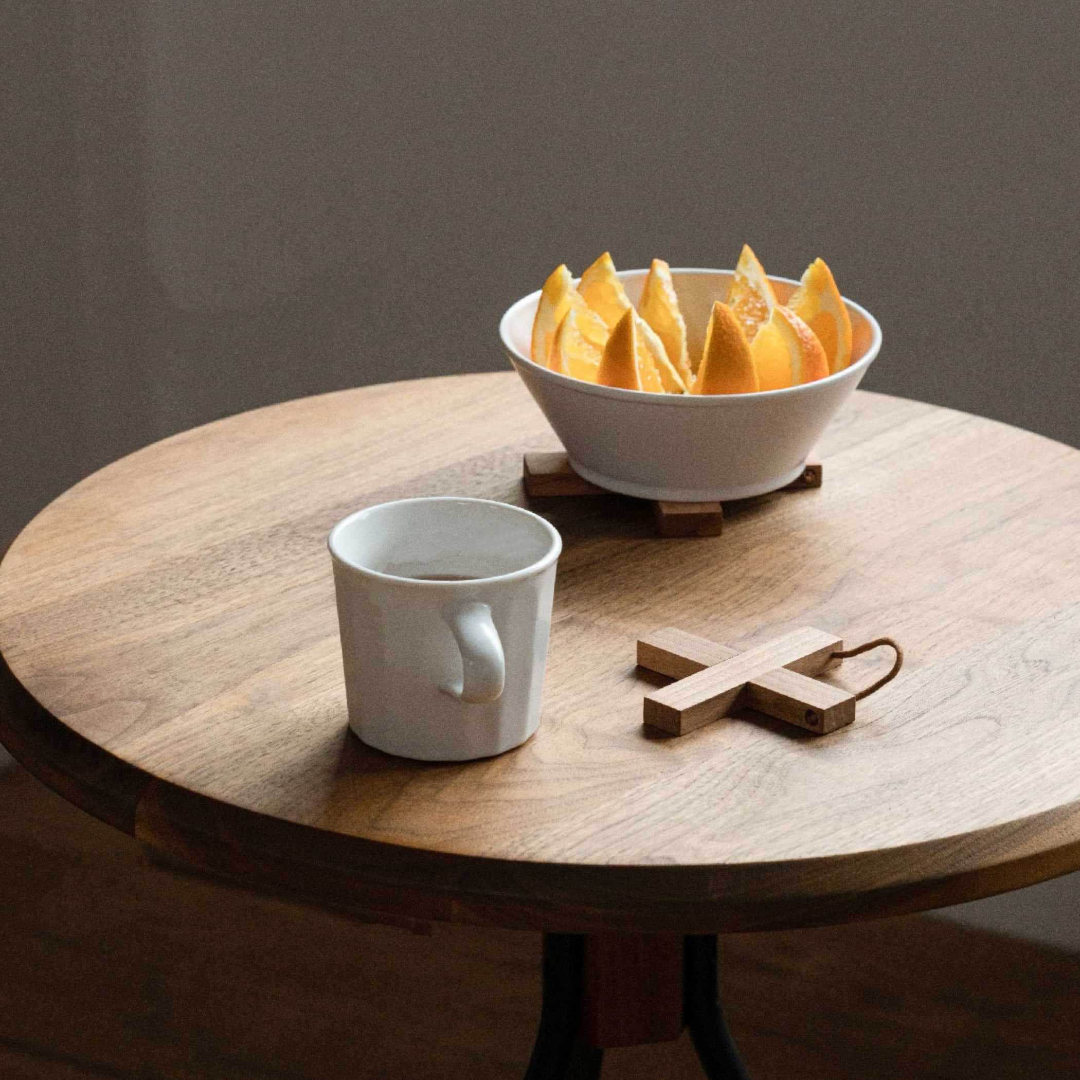 Cross Solid Wood Heat-Resistant Trivet