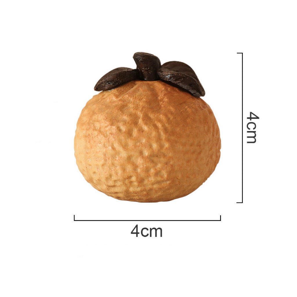 Juicy Wooden Fruit Ornament