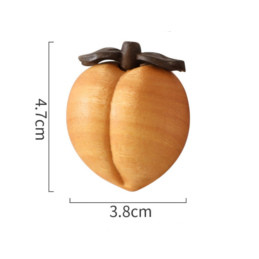 Juicy Wooden Fruit Ornament
